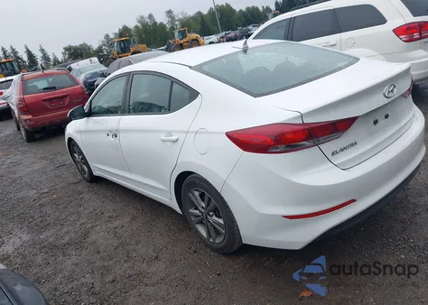 2018 Hyundai Elantra Sel z USA, uszkodzony, nr VIN 5NPD84LFXJH315703